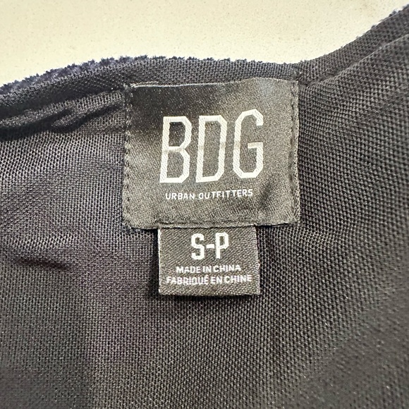 Urban Outfitters BDG April Corduroy Zip Front Jumpsuit-Size Small-Navy Blue - Picture 7 of 11